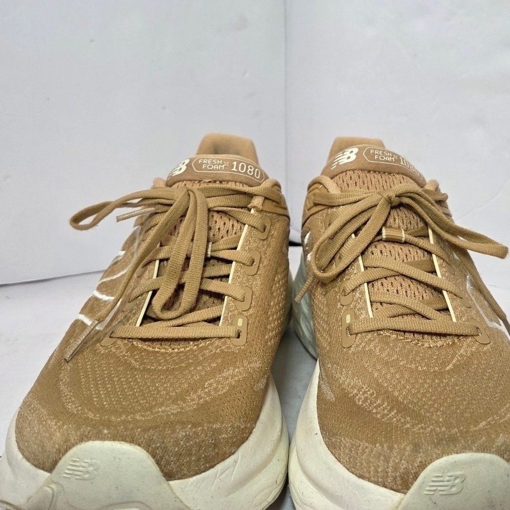 New Balance Fresh Foam X 1080 v13 Tan Beige Running Shoes W1080N13 Womens 9.5 - Picture 10 of 12